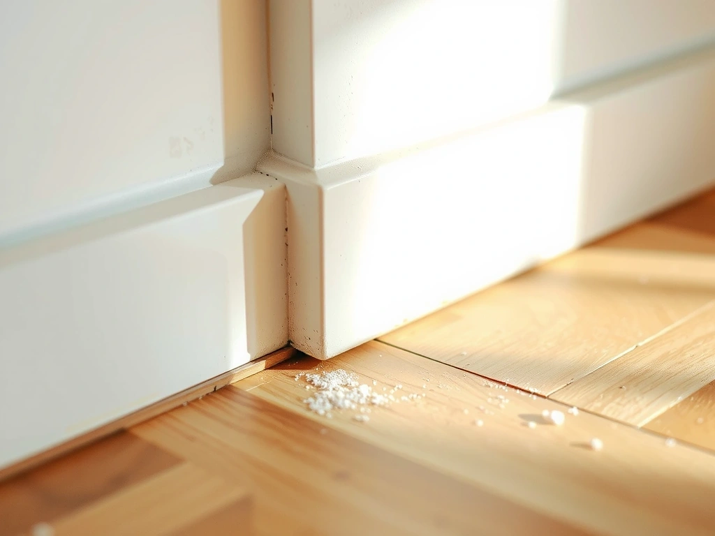 Detalle limpio en esquina